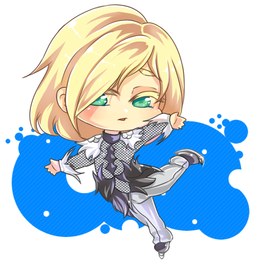 Yuri On Ice Png - Cartoon (894x894), Png Download
