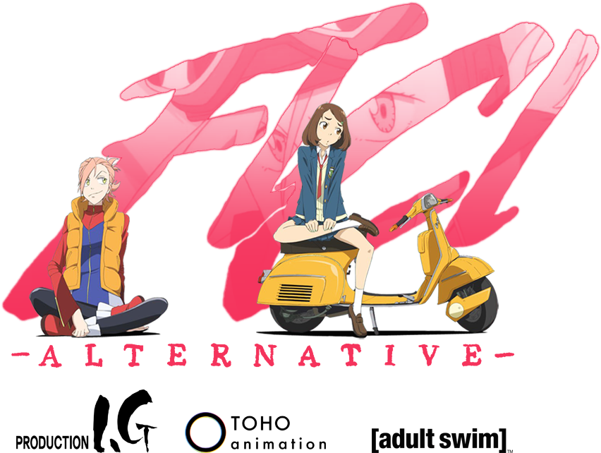 Flcl Progressive And Alternative Ot Ride On Shooting - Star Overhead The Pillows (1082x727), Png Download