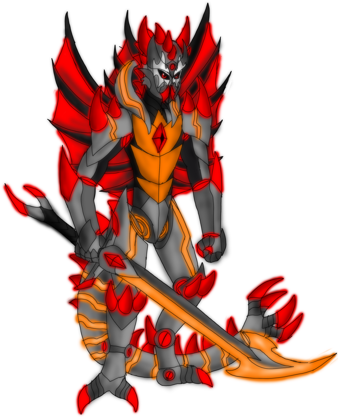 Bboc Mecha-uno Zilltron - Illustration (1124x1383), Png Download