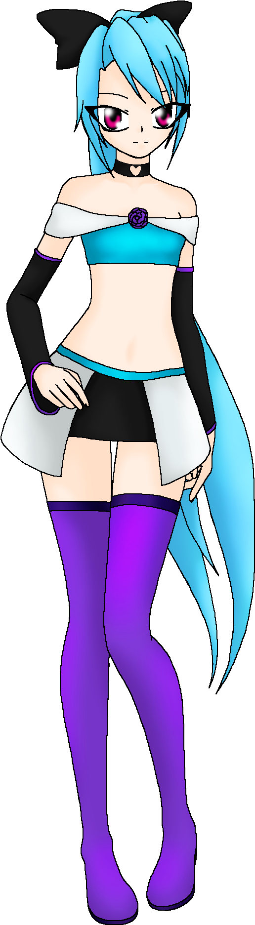 Yuri Suiseibiyo - Cartoon (918x2160), Png Download