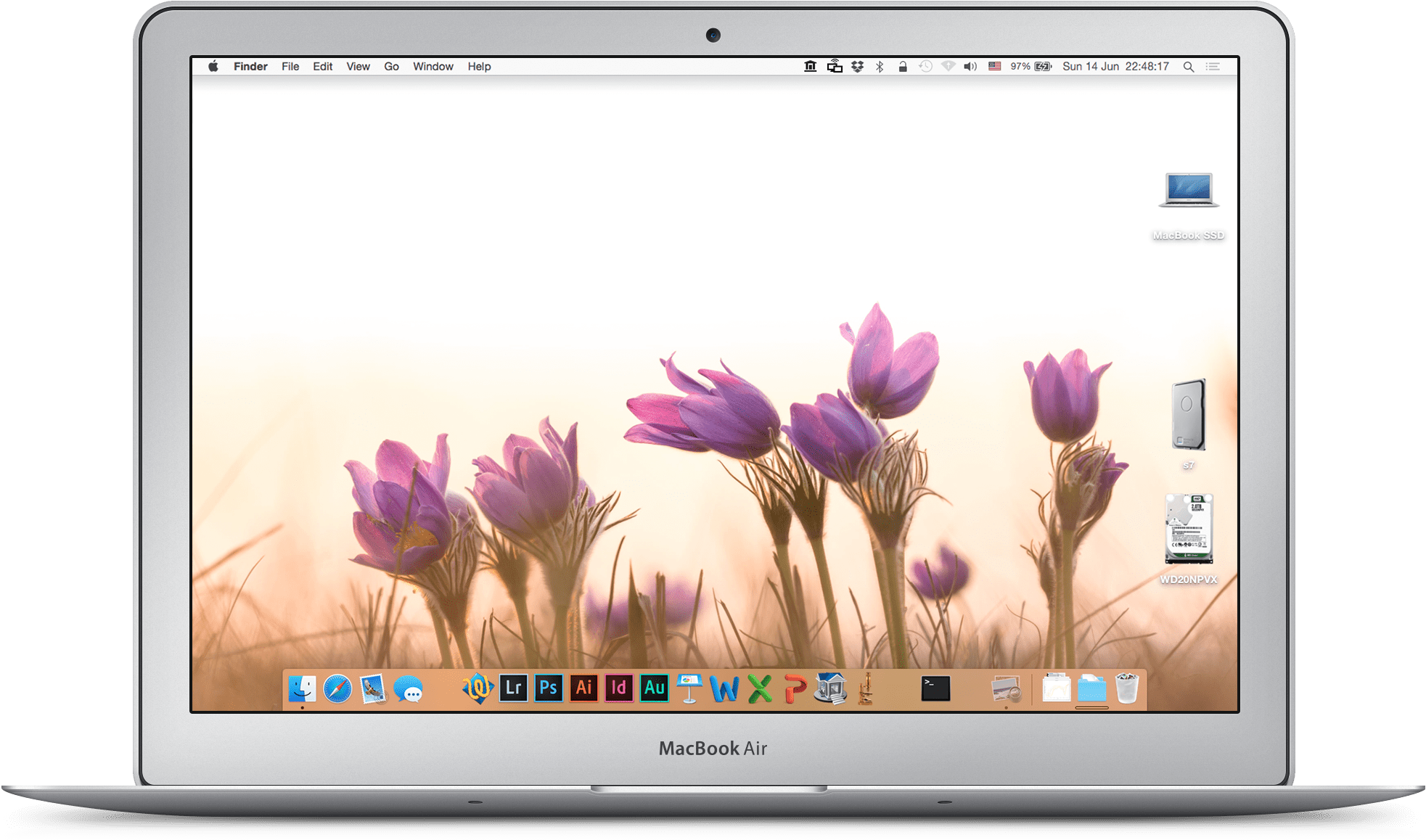 How To Sync Your Mac Desktop Via Icloud - Led-backlit Lcd Display (2000x1260), Png Download