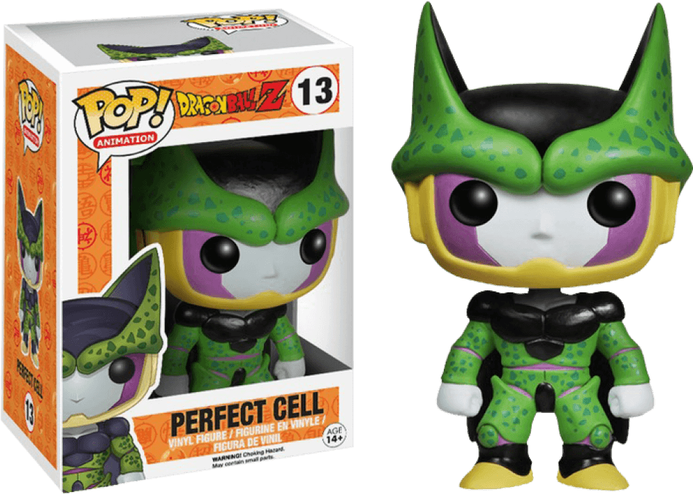 Dragon Ball Z Perfect Cell Pop Vinyl Figure - Funko Pop Dragon Ball (1000x1000), Png Download