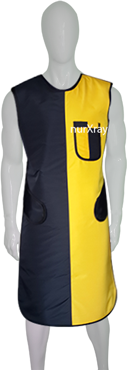 Nurxray,lead Apron,lead Free Apron - Vest (500x761), Png Download