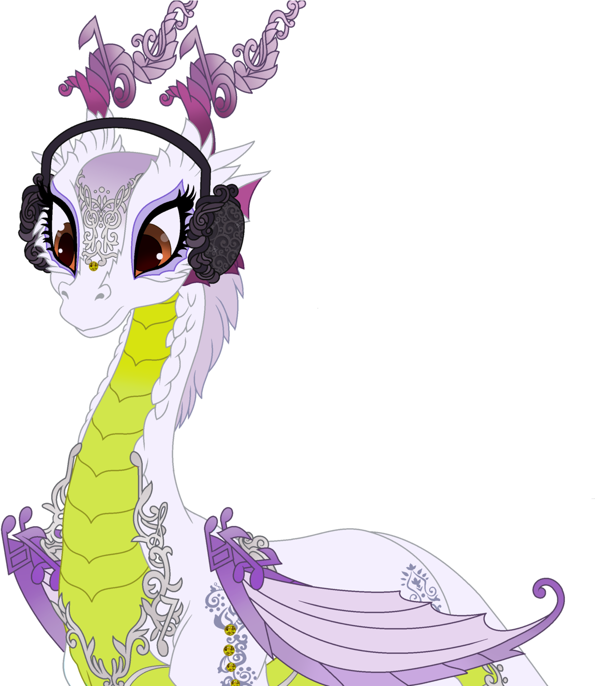 Deejay - Deejay Ever After High Dragon (1280x1363), Png Download