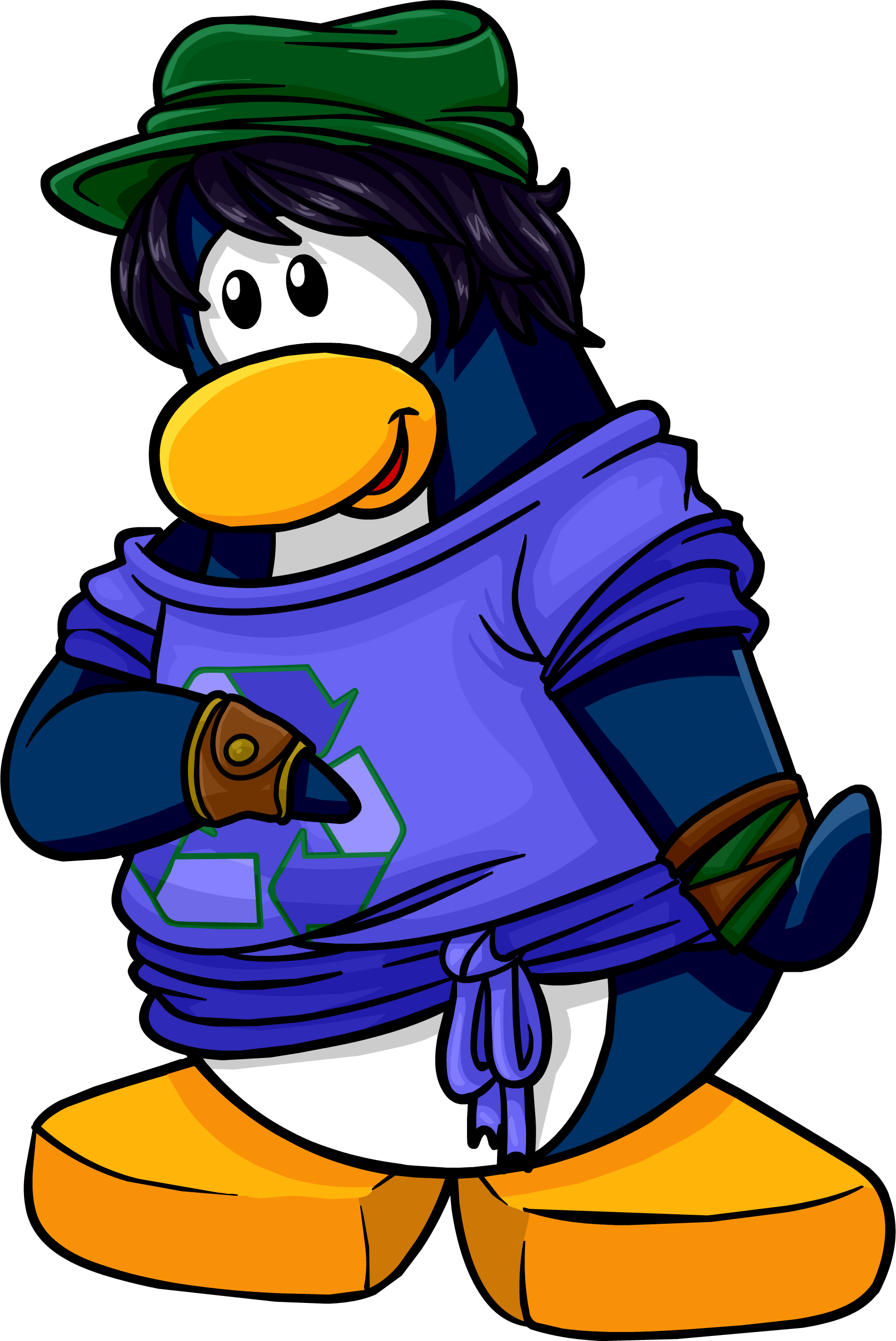 Penguin Style Apr 2010 2 - Club Penguin (1790x2677), Png Download