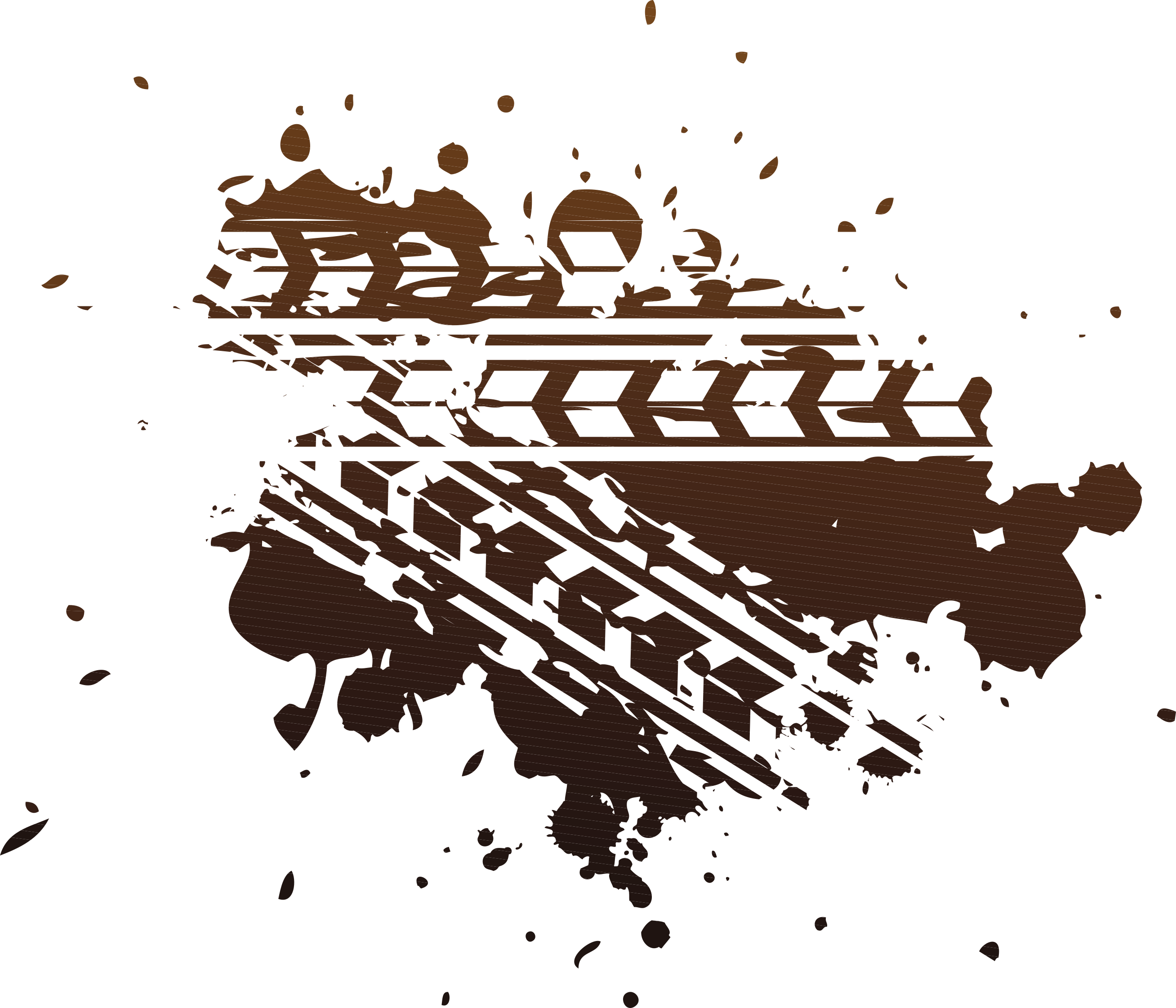 About Wormhole - Dirt Tire Tracks Vector (2616x2241), Png Download