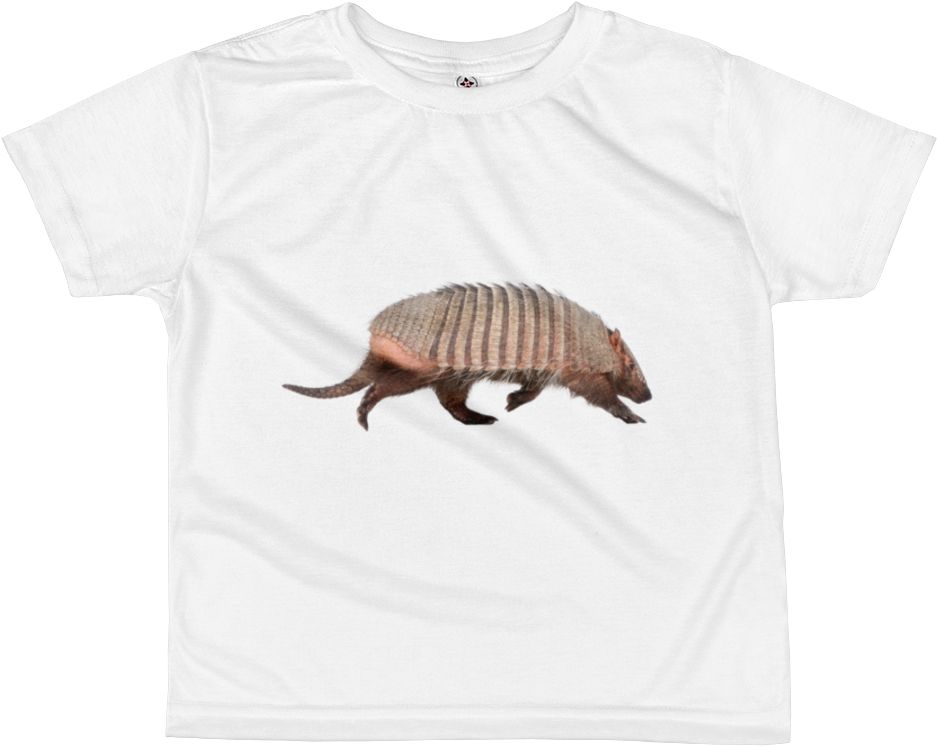 Armadillo Print All Over Kids Sublimation T Shirt - Armadillo (1000x1000), Png Download