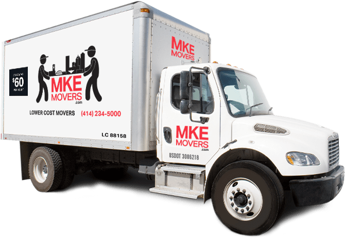 Truck & Driver - Companies Movers (670x466), Png Download