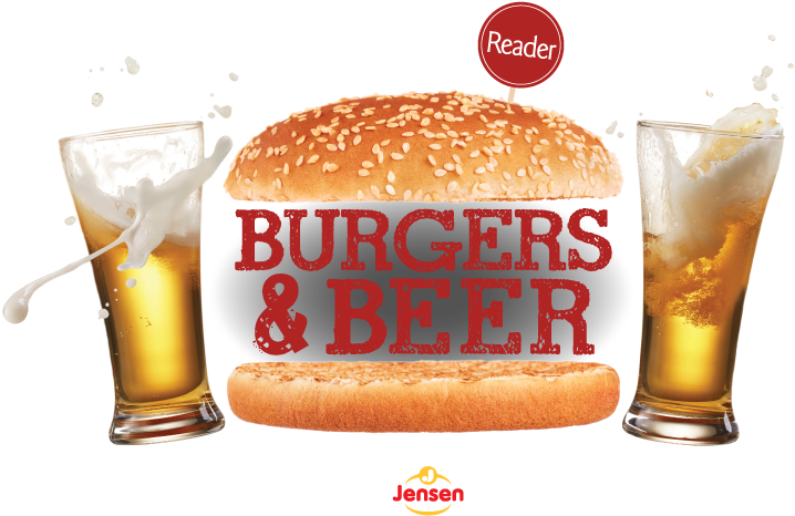 Burgers And Beer Photo Logo 2019 800 - Junk Food (800x582), Png Download