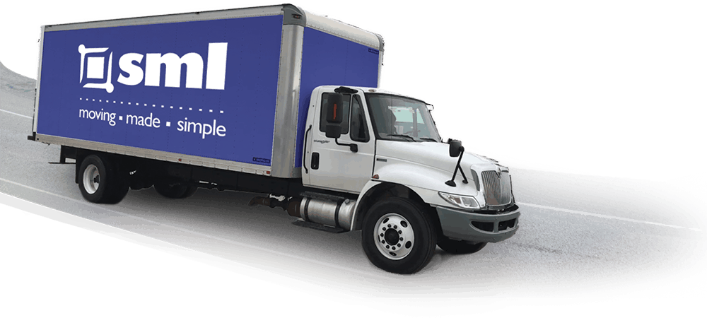 Local And Long Distance Moving - Truck (1000x450), Png Download