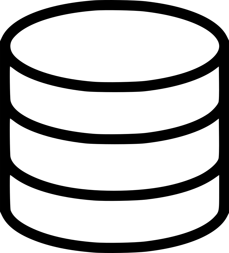 Png file svg white database icon transparent free transparent png