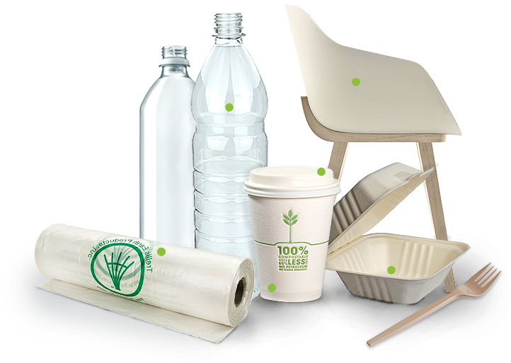 Bioplastics, Bioeconomy, Alternative Plastics, Sustainability, - Biodegradable Plastics (722x513), Png Download