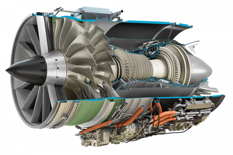 Ge Unveils Supersonic Affinity Engine For Aerion As2 - Ge Supersonic Engine (750x500), Png Download