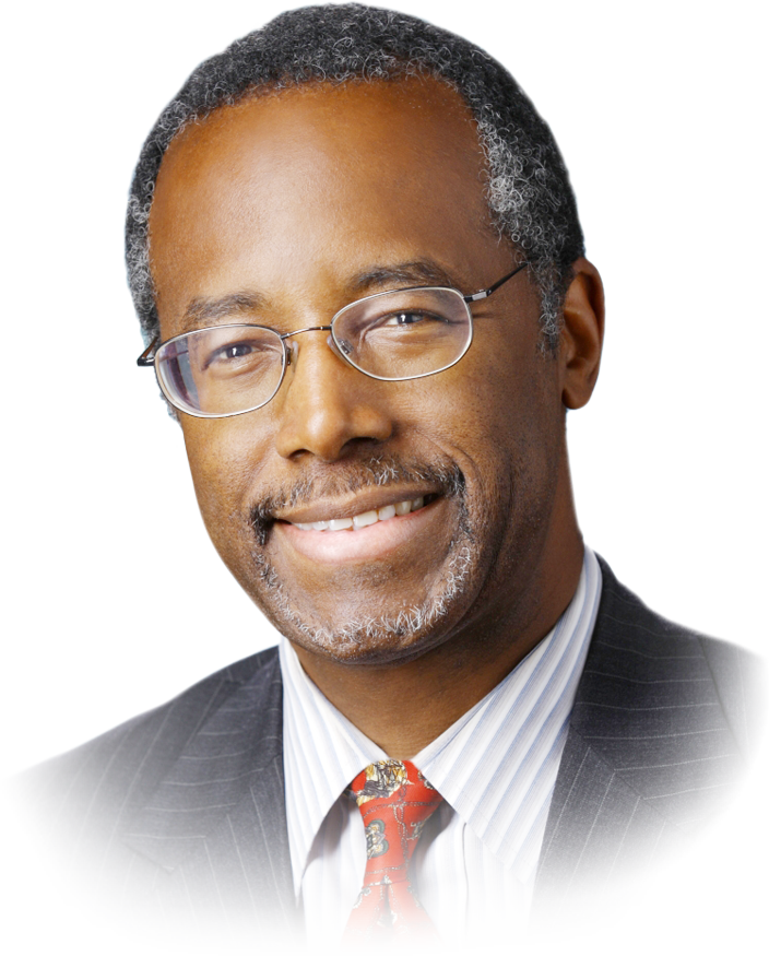 Who Do You Side With For The 2016 Presidential Race - Ben Carson (704x875), Png Download