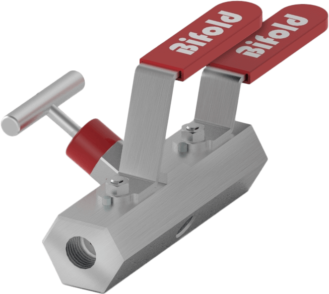 Bifold Double Block & Bleed Manifold , - Planer (674x608), Png Download