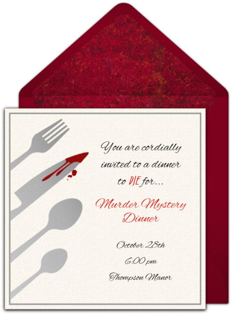 Murder Mystery Online Invitation - Murder Mystery Invitation Template Free (650x650), Png Download