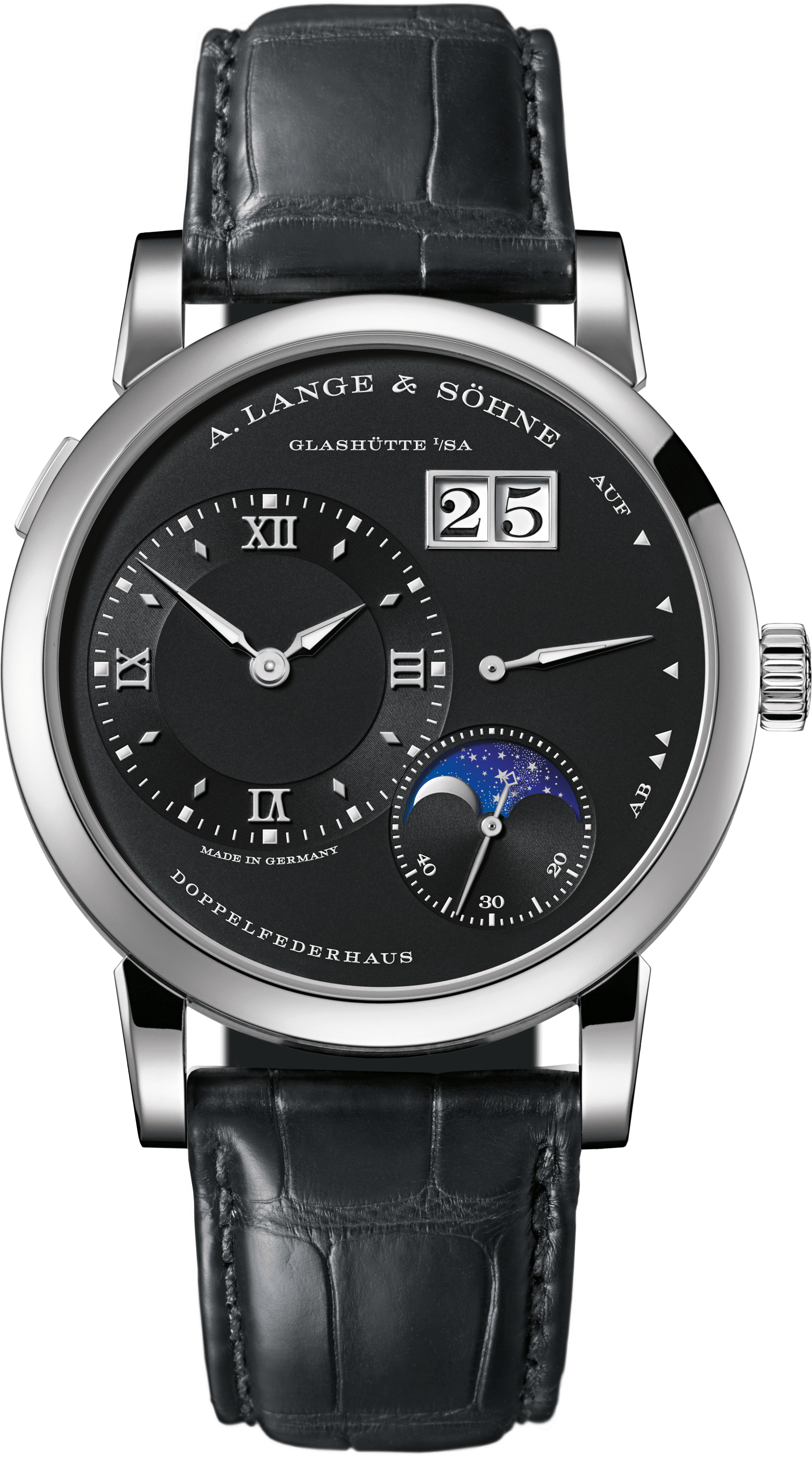 Image Front Of Lange 1 Moon Phase (2230x4000), Png Download