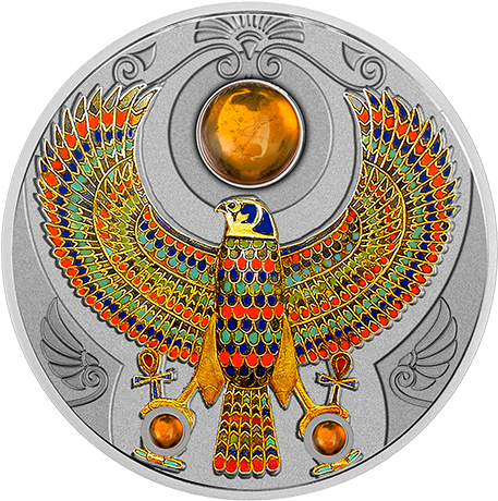 Falcon Of Tutankhamun - Ancient Egyptian Eagle (570x570), Png Download