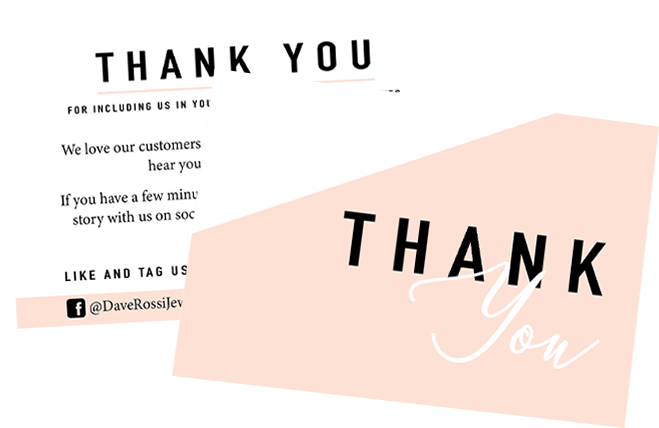 Dave Rossi Postcard - Calligraphy (900x600), Png Download