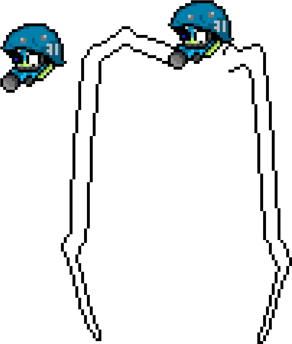 Sprite Of Sky Stalker (1250x1230), Png Download