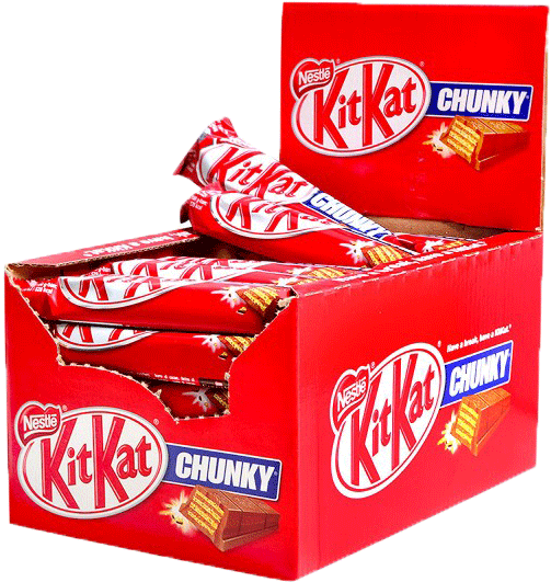 Kit Kat Chunky Box - Kit Kat (662x611), Png Download