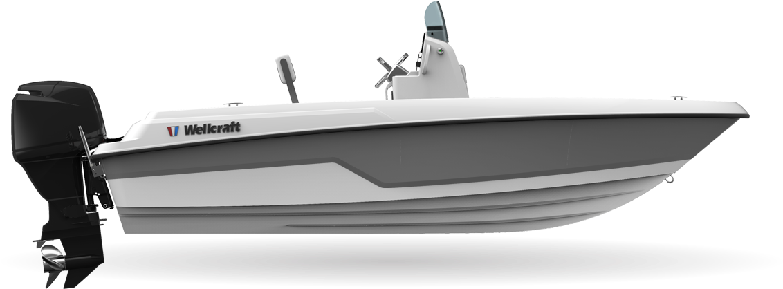 162 Fisherman - Rigid-hulled Inflatable Boat (1170x518), Png Download