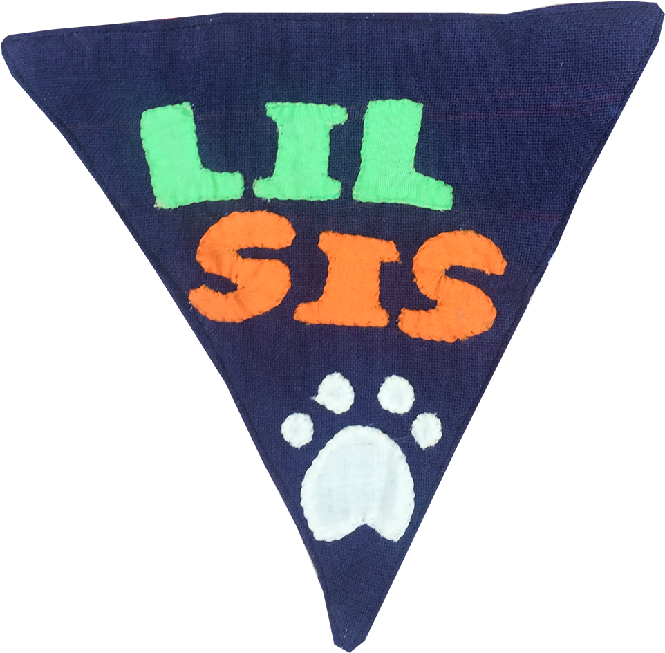 Handmade Patchwork Slip-on Dog Bandana - Emblem (1200x1200), Png Download