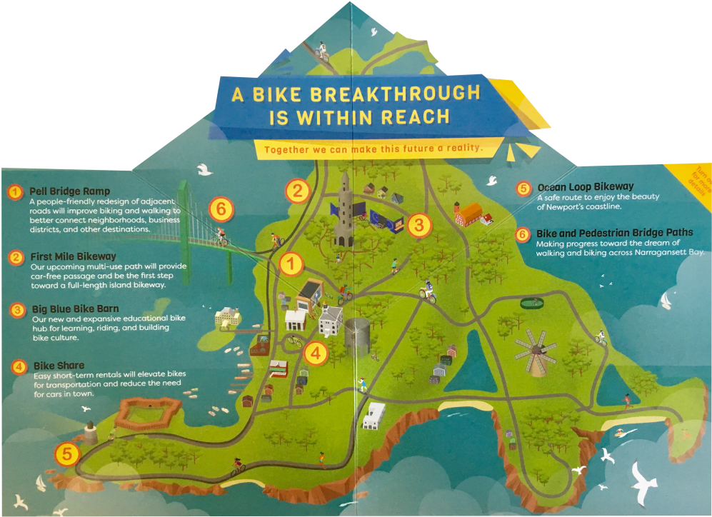 A People-friendly Redesign Of Adjacent Roads Will Improve - Map (1000x734), Png Download