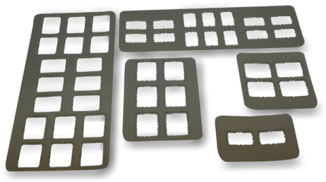 X Ray Film Mounts Open Window Plastic Box Of 100 150 - Toy (600x600), Png Download