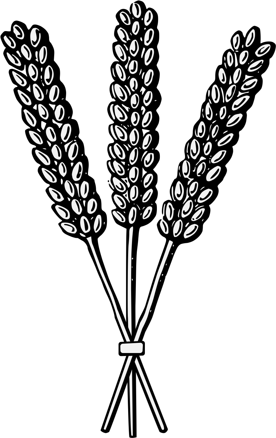 Details, Png - Heraldry Wheat (937x1471), Png Download