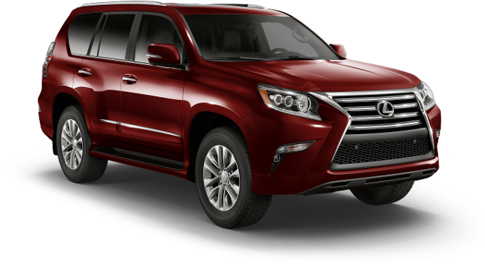 A Red Lexus Gx 460 Premium - 2018 Lexus Gx 460 Blue (768x431), Png Download