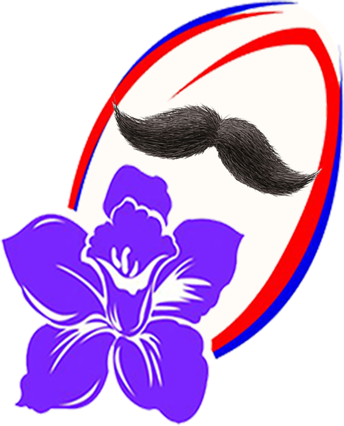 La F - R - C - R Se Une A Movember - Guaria Morada De Costa Rica (1900x1556), Png Download