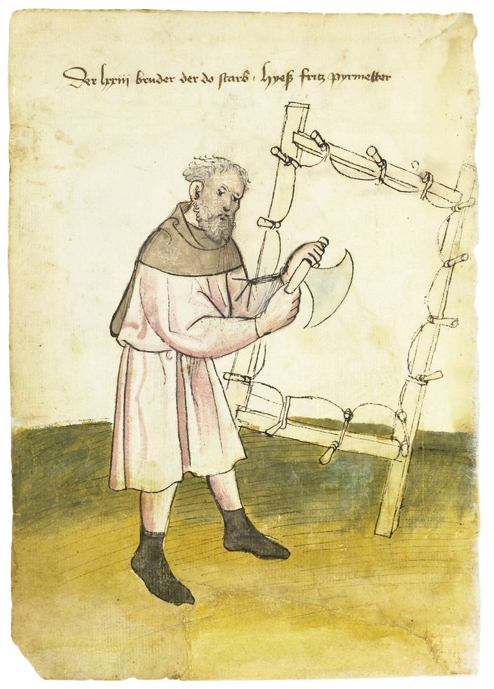 Pergaminero Rascando El Futuro Pergamino Con El Lunellum - Making Parchment (756x1034), Png Download