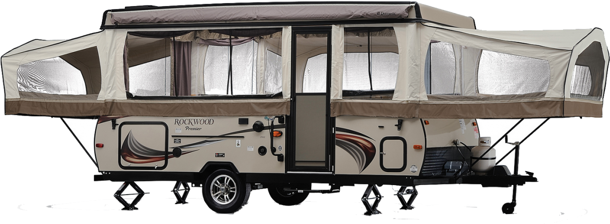 Washington Travel Campers Images Tent Trailers For - Tent Trailer (1280x546), Png Download