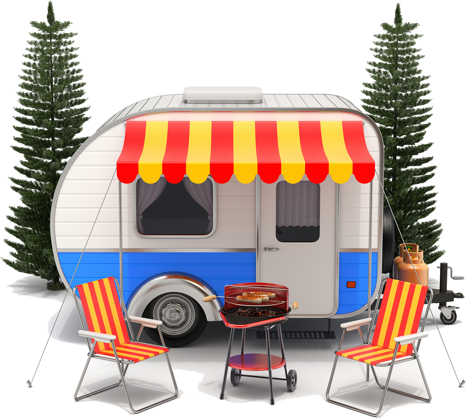 We Have The Experience To Help With Much More, Including - Camping Trailer Free Clip Art (2000x1625), Png Download