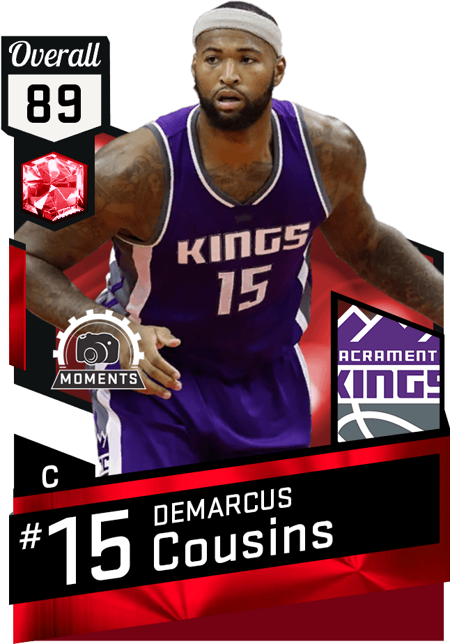 Demarcus Cousins - Nba Live 18 Ultimate Team (651x941), Png Download