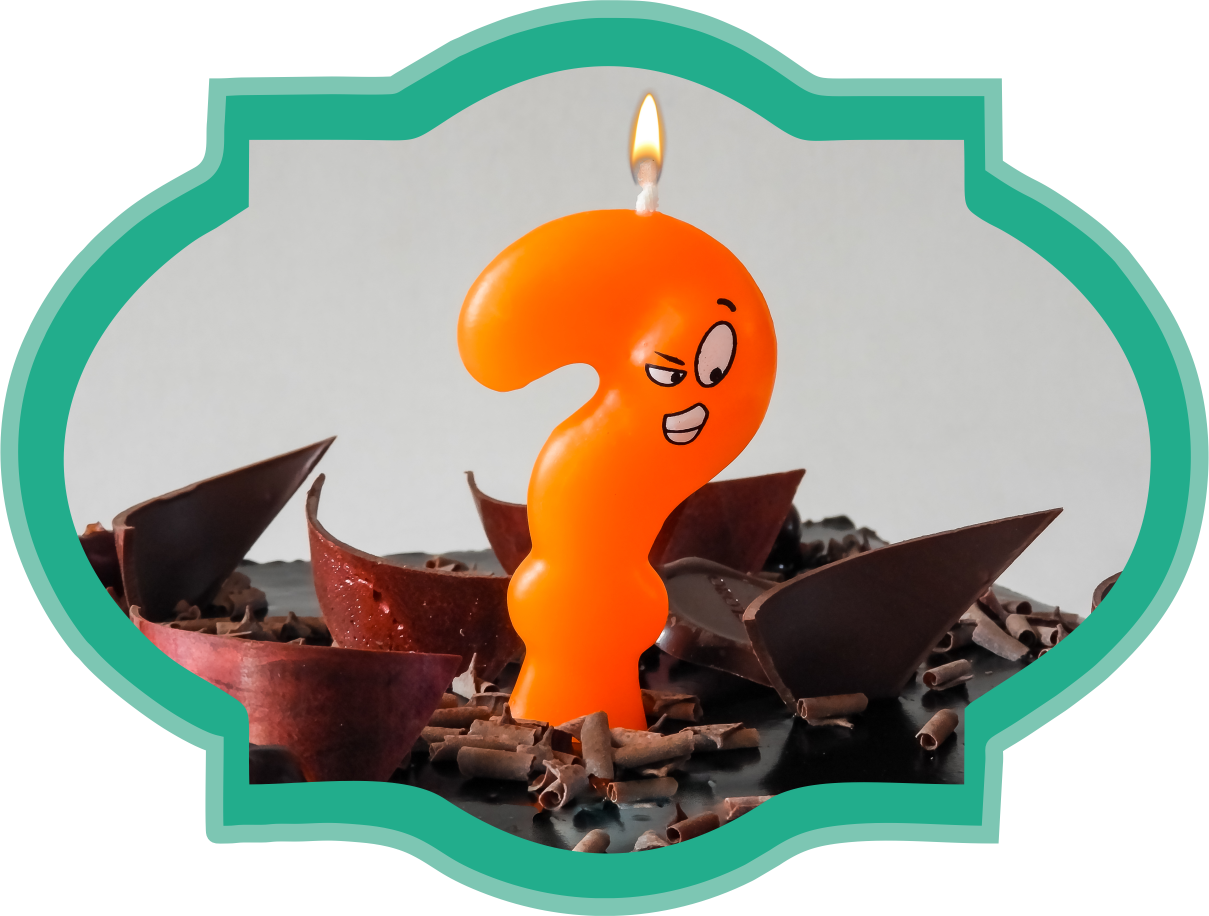 Vela Números Caritas - Numero 4 Con Carita Png (1209x916), Png Download