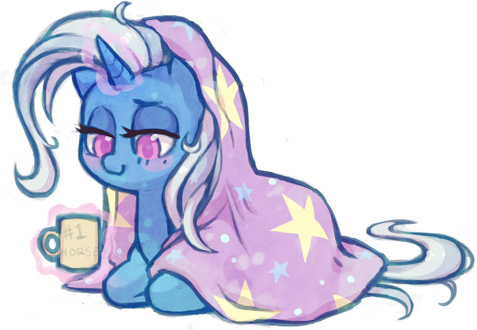 Photo 1174761 Safe Solo Simplebackground Trixie Magic - Cartoon (1024x825), Png Download