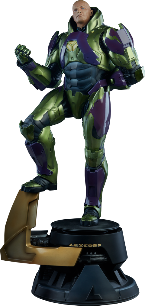 Sideshow Collectibles Lex Luthor - Lex Luthor (480x1013), Png Download