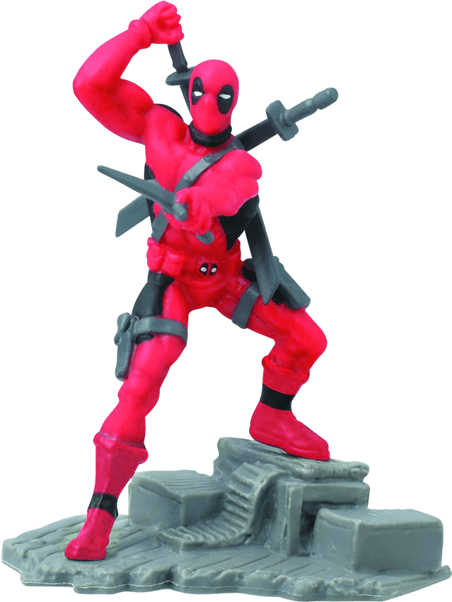 Deadpool Diorama Figure - Figurine Venom Deadpool (850x850), Png Download
