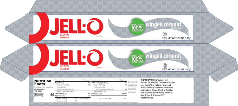 Artboard 1winged Coconut (1000x773), Png Download