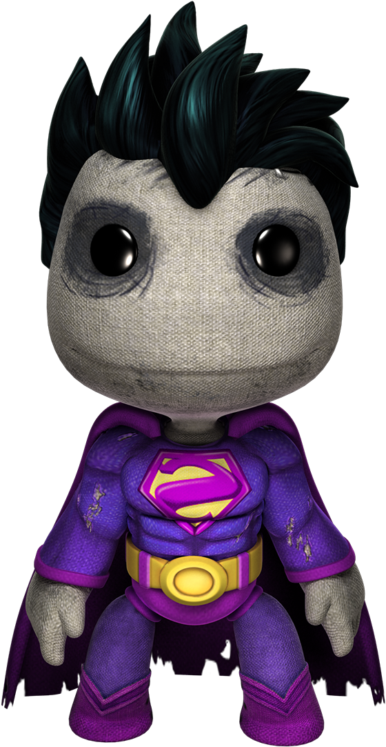 17 12 26 510 Bizarrofront - Sackboy Superman (1200x1200), Png Download