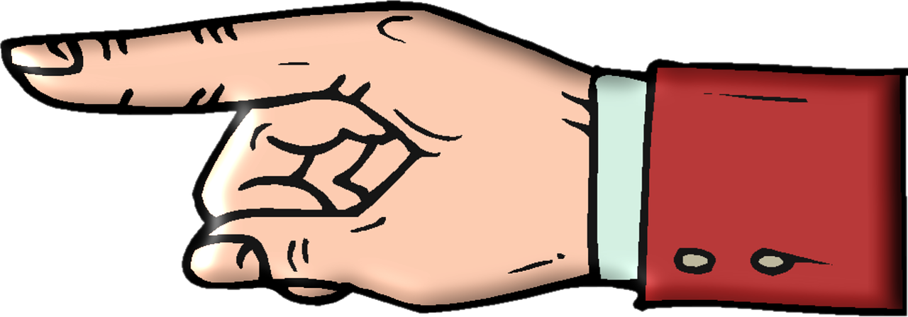 Chỉ Tay Ngón Trỏ (1280x447), Png Download