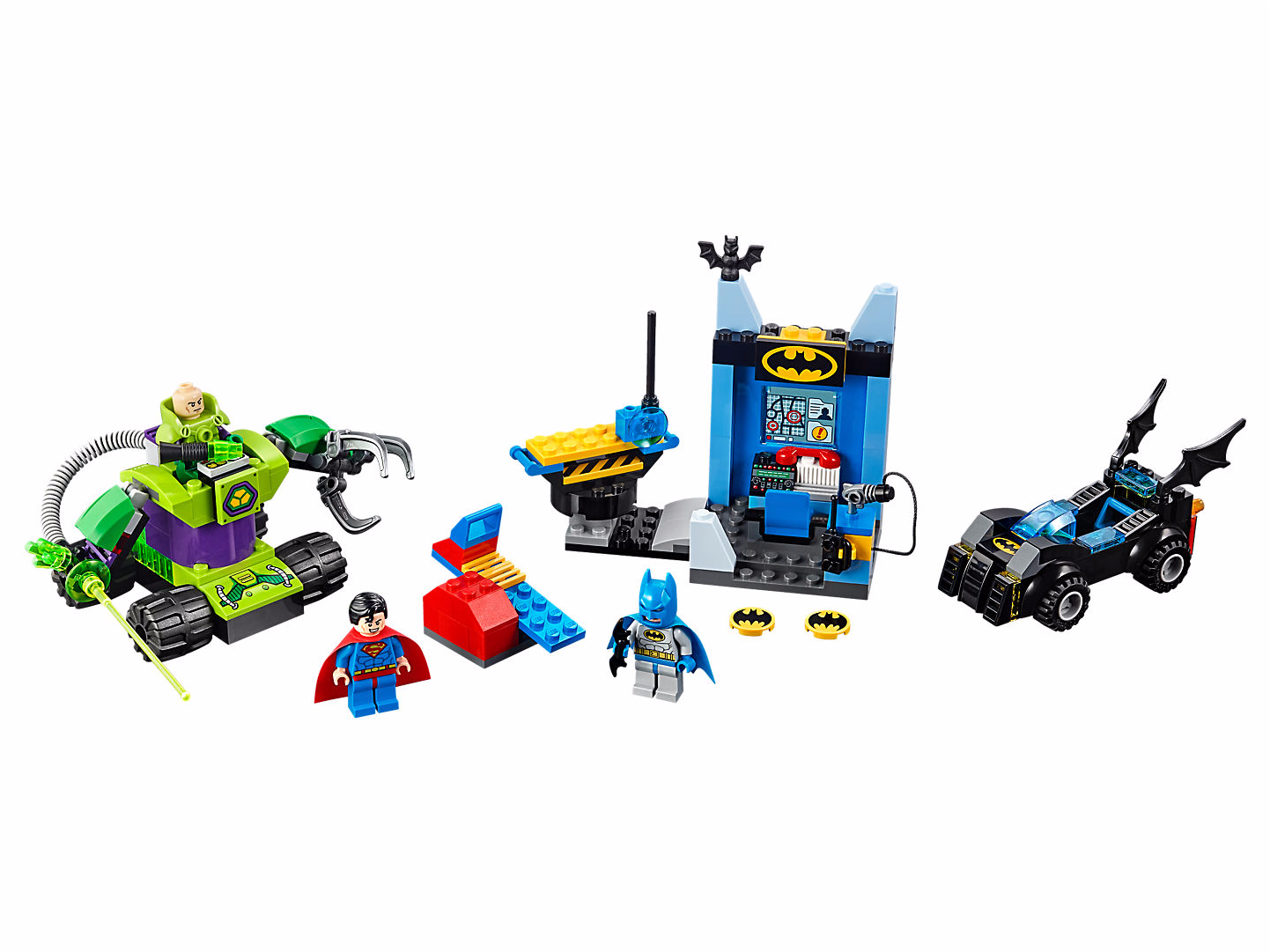 Lego Batman Et Superman Contre Lex Luthor - Lego Junior Batman Instructions (1920x1080), Png Download
