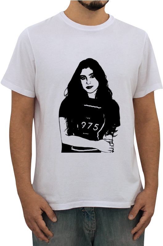 Camiseta Lauren Jauregui De Bruna Toledona - Camiseta Publicitario (800x800), Png Download