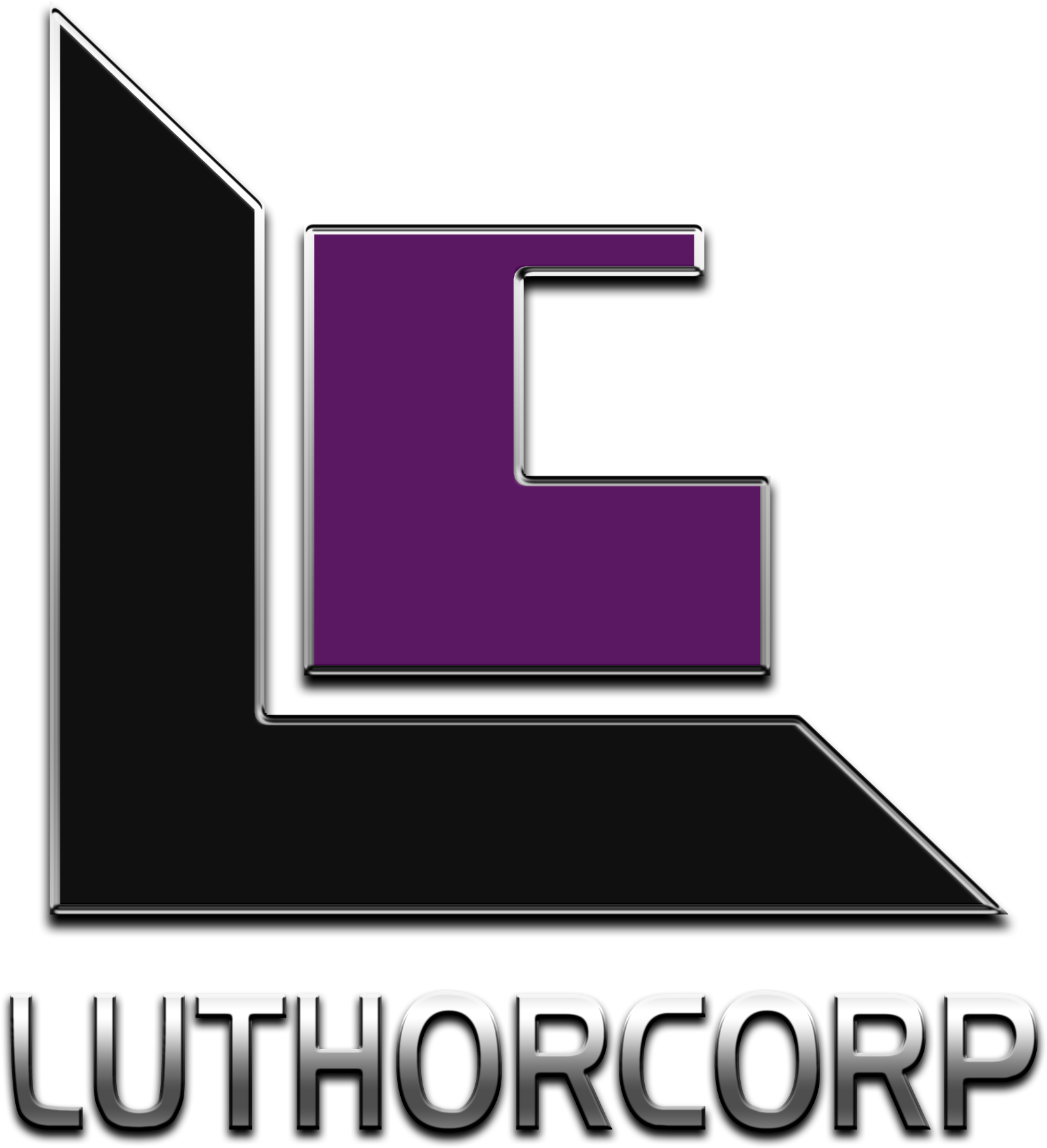 Luthorcorplogo1970 - Luthorcorp Logo (2000x2000), Png Download