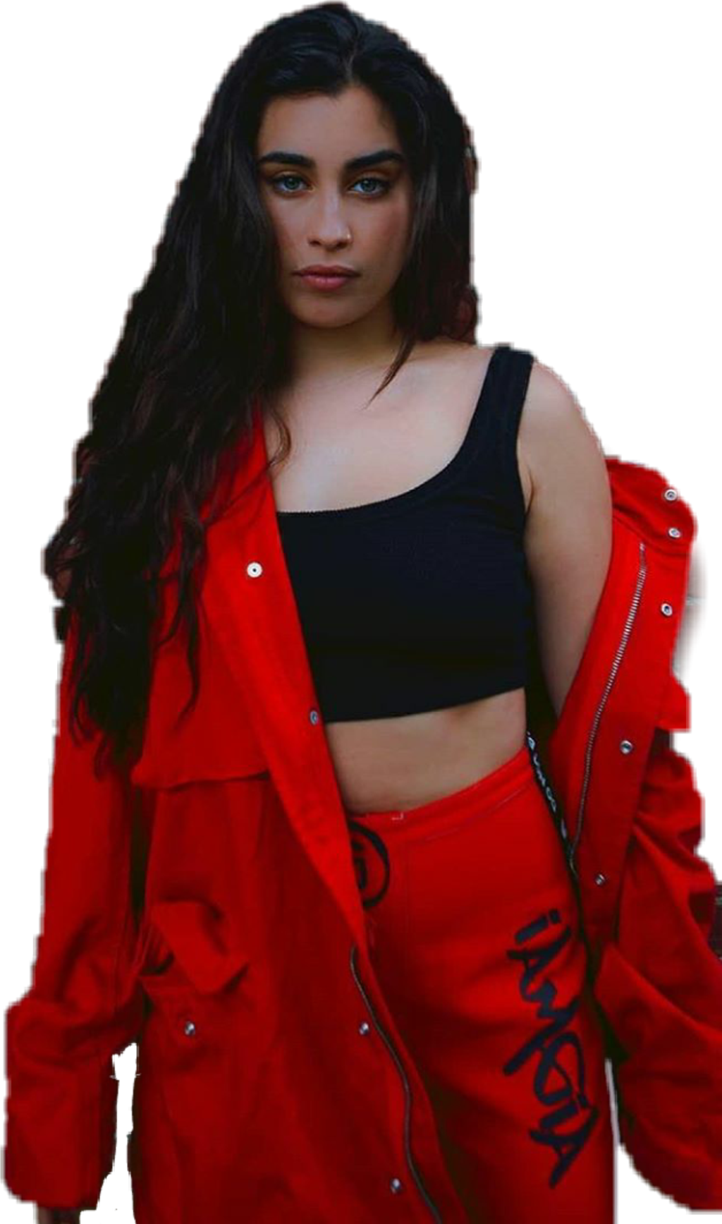 Laurenjauregui Sticker - Photo Shoot (1024x1735), Png Download