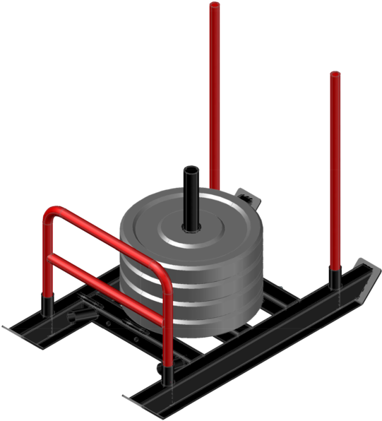 Combo Sled-sko1 - Machine (1000x697), Png Download