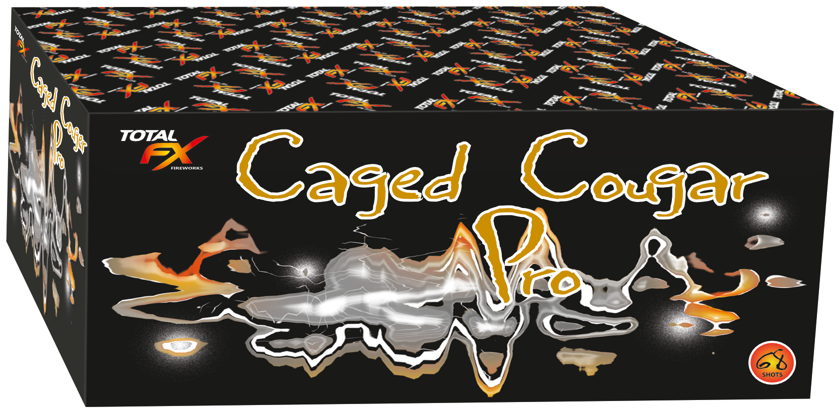 Fxb048 3d Caged Cougar - Poster (1777x932), Png Download