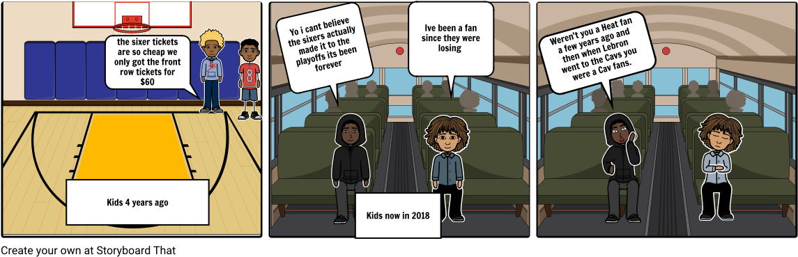 Sixers - Cartoon (1164x385), Png Download
